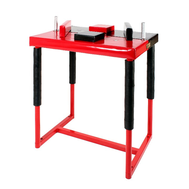 Professional Armwrestling Table - black / red