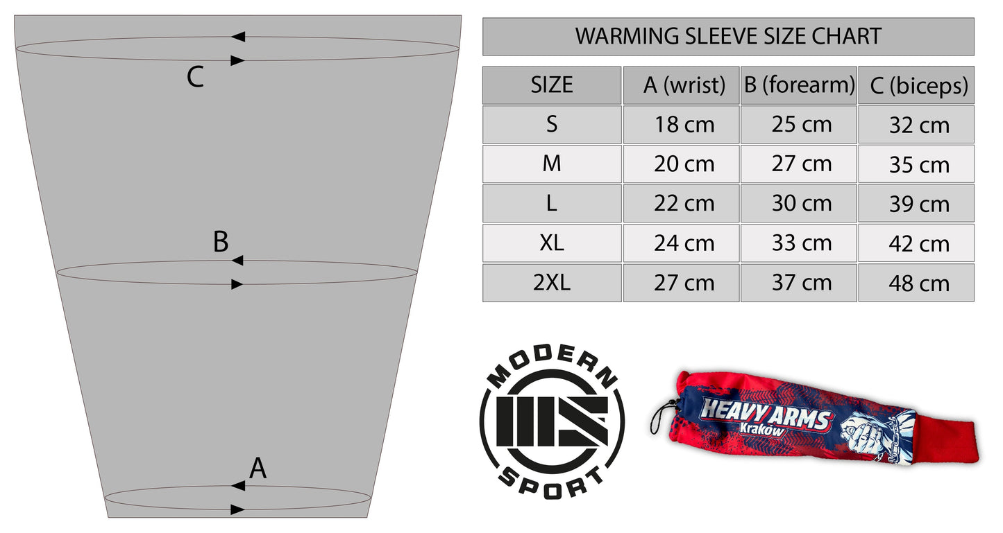 Armwrestling Warming Sleeve - Kraken Reaper