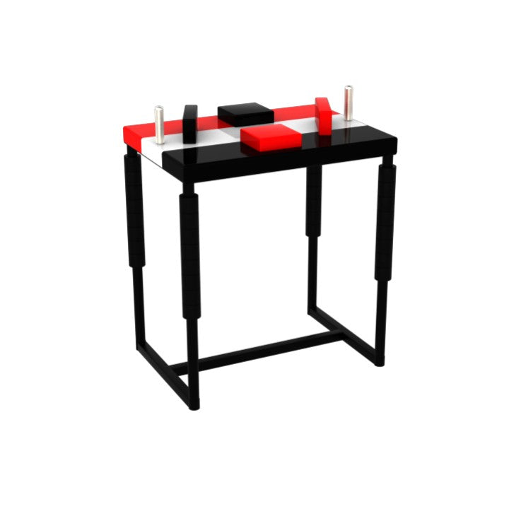 Professional Armwrestling Table - 3 colors / horizontal stripes