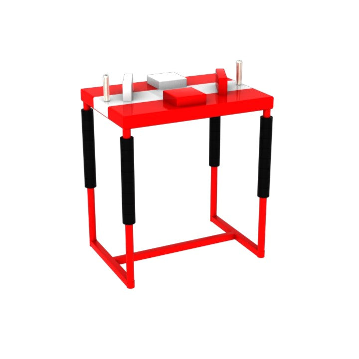 Professional Armwrestling Table - 3 colors / horizontal stripes