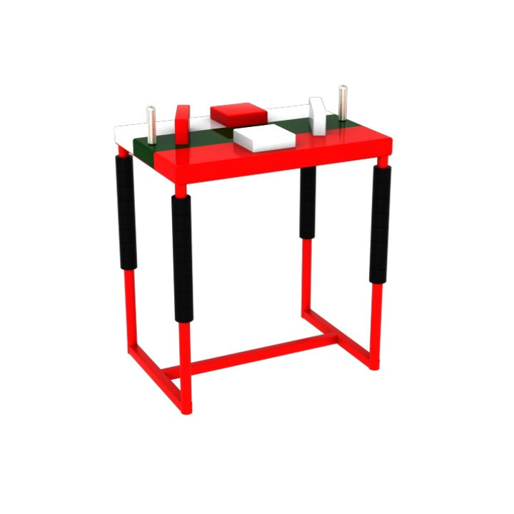 Professional Armwrestling Table - 3 colors / horizontal stripes