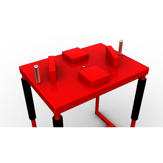 Professional Armwrestling Table - red