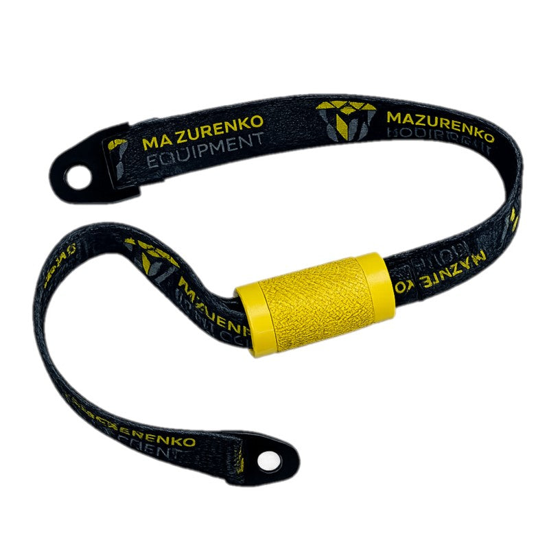 Double-point rotational training handle