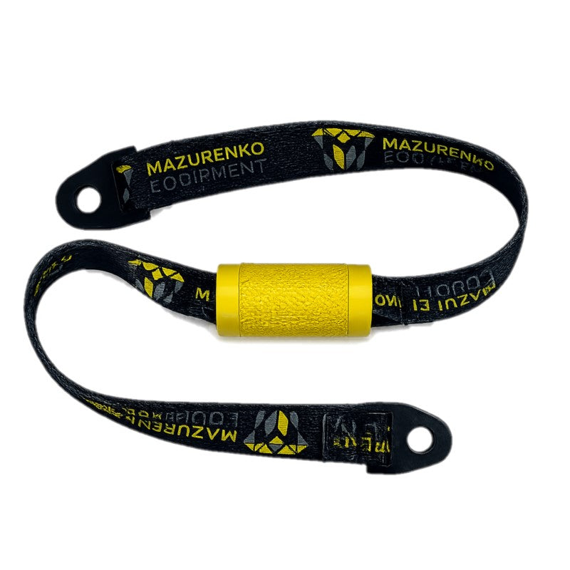 Double-point rotational training handle