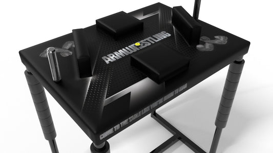 Armwrestling table COME TO THE TABLE - Silver