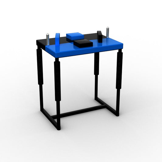 Professional Armwrestling Table - black / blue