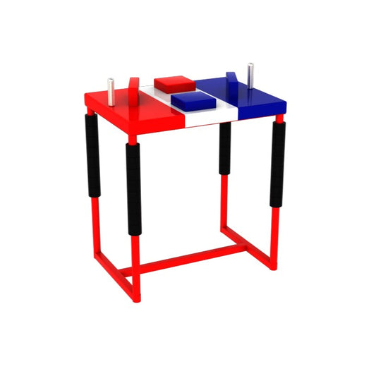 Professional Armwrestling Table -  3 colors / vertical stripes