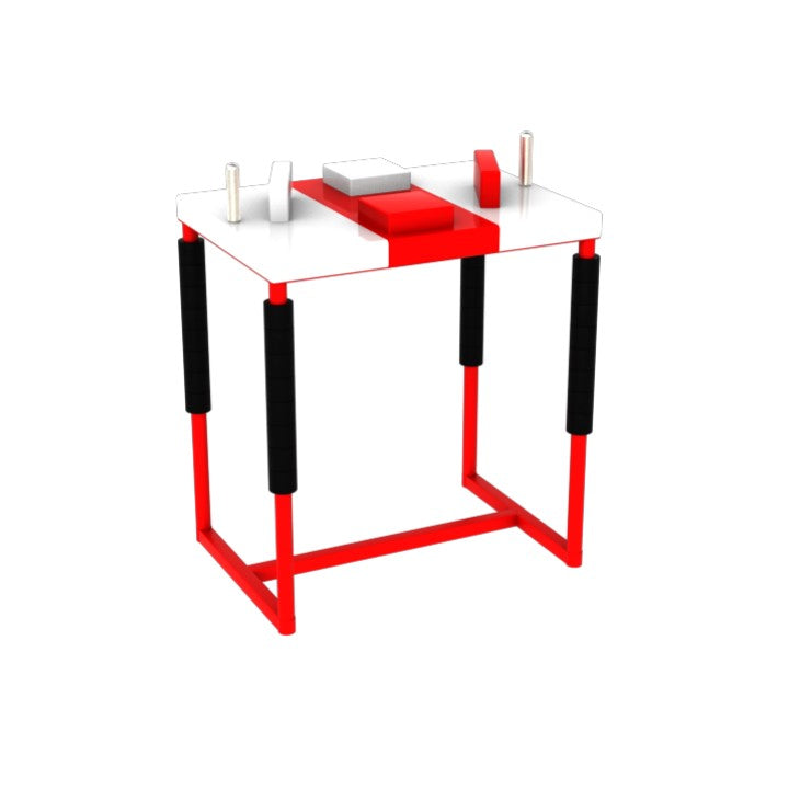 Professional Armwrestling Table -  3 colors / vertical stripes