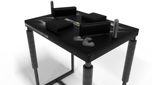 Armwrestling table COME TO THE TABLE - Silver